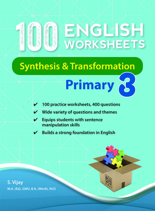 100 English Worksheets Primary 3 Synthesis & Transformation – 3 Gifted ...